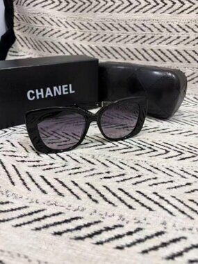 Chanel Women's Authentic Sunglasses - With Original Box & Case